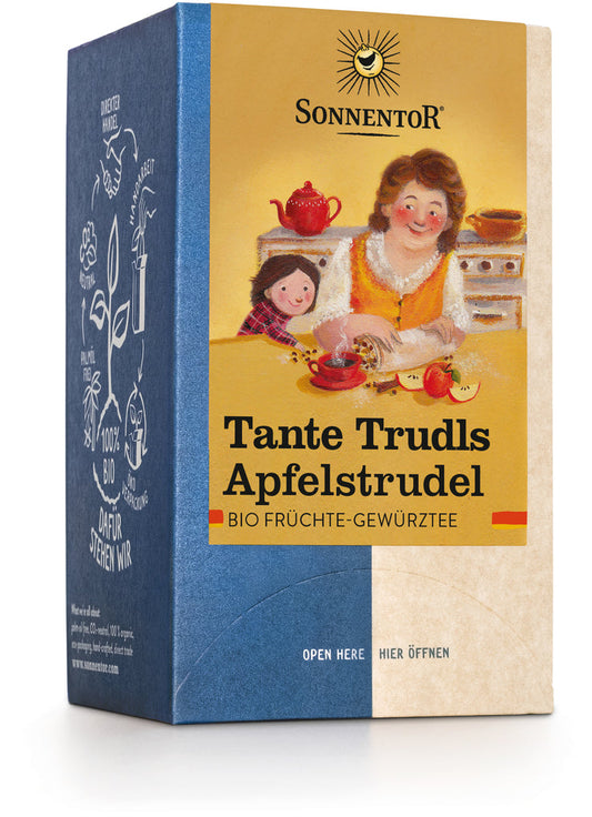 Sonnentor Aunt Trudl's apple strudel tea 18 teabags