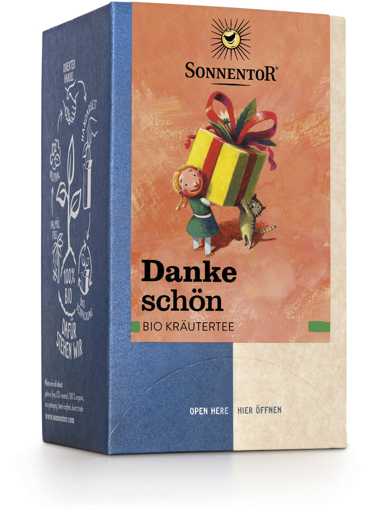 Sonnentor thank you herbal tea 18 teabags