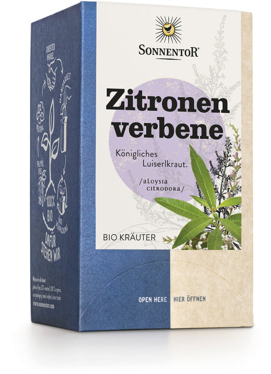 Sonnentor lemon verbena tea 18 teabags