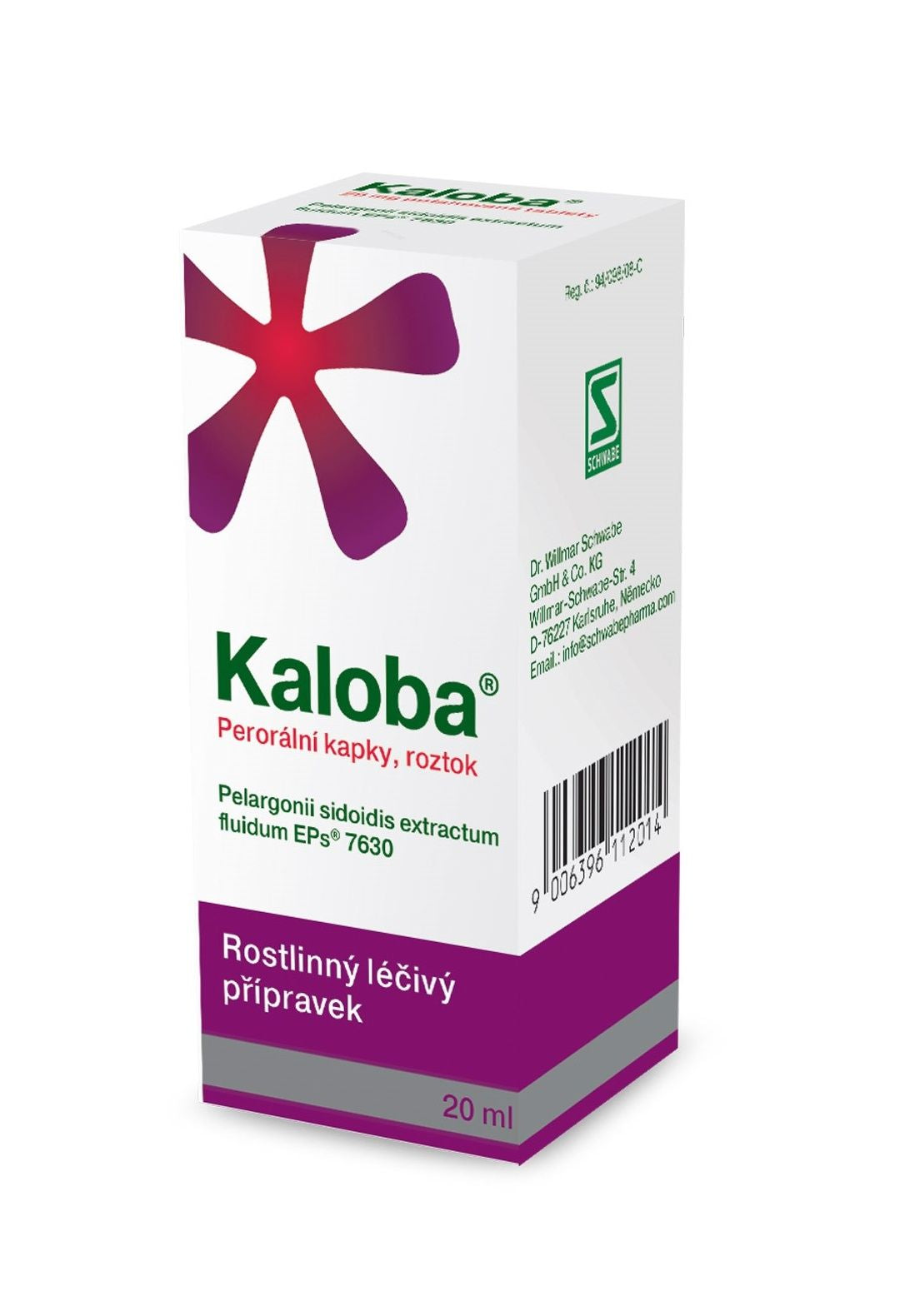 Kaloba oral drops 20 ml