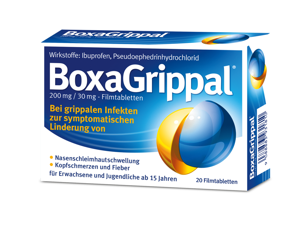 Boehringer Ingelheim BoxaGrippal 200 mg/30 mg - 20 tablets