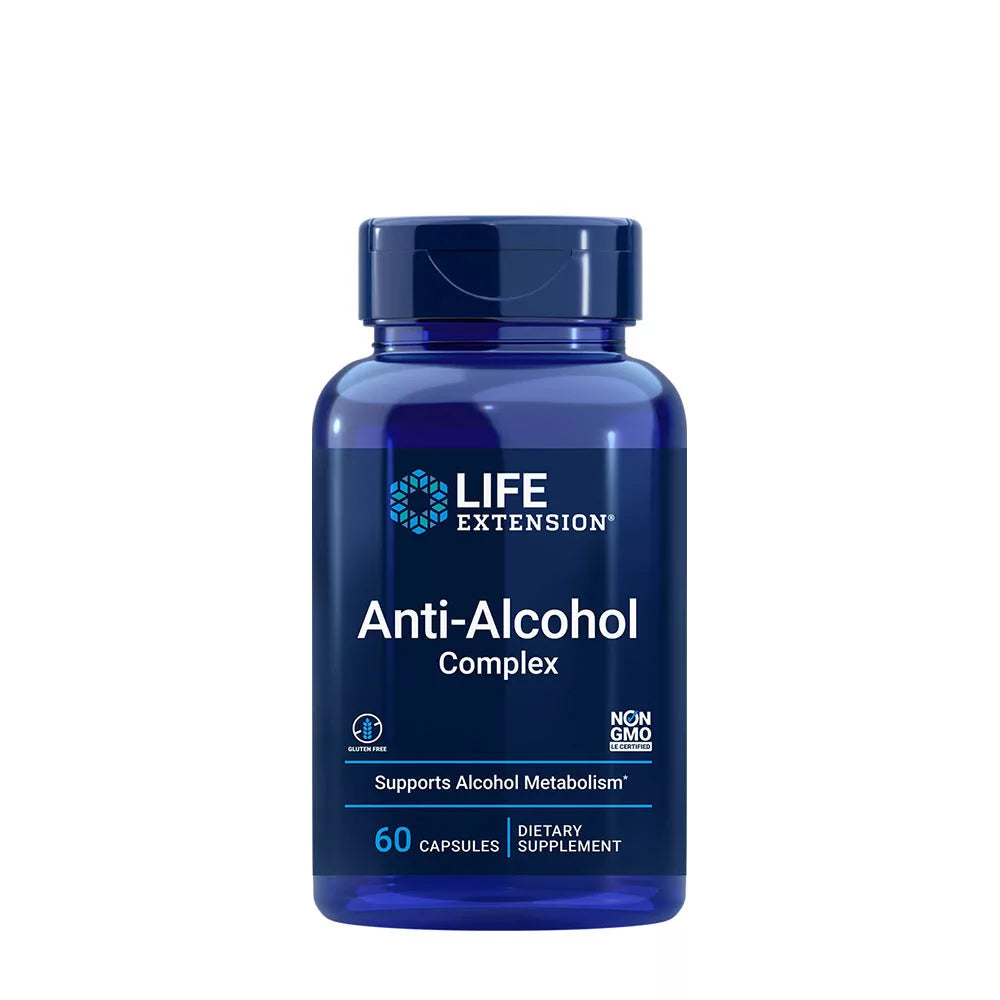 LIFE EXTENSION ANTI-ALCOHOL COMPLEX (60 CAPSULES)