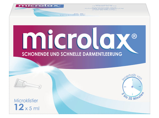 Microlax 5ml gel - 12 ampules