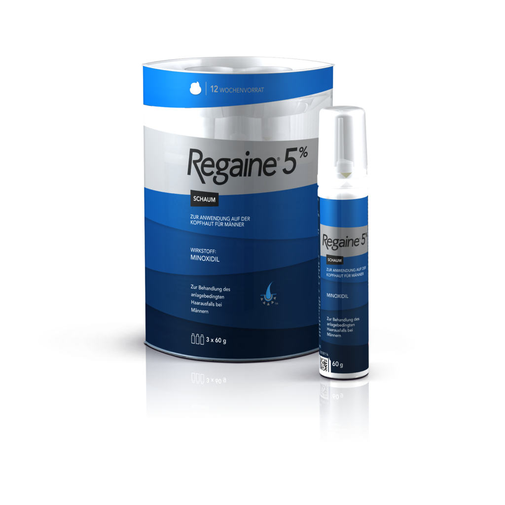 Regaine 5% scalp solution men foam 180 ml