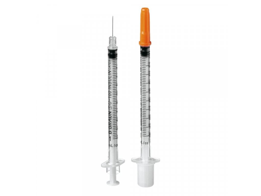 B.Braun syringe Omnican 100 | 1 ml / 100I.U. 30GX12 | 100 pcs