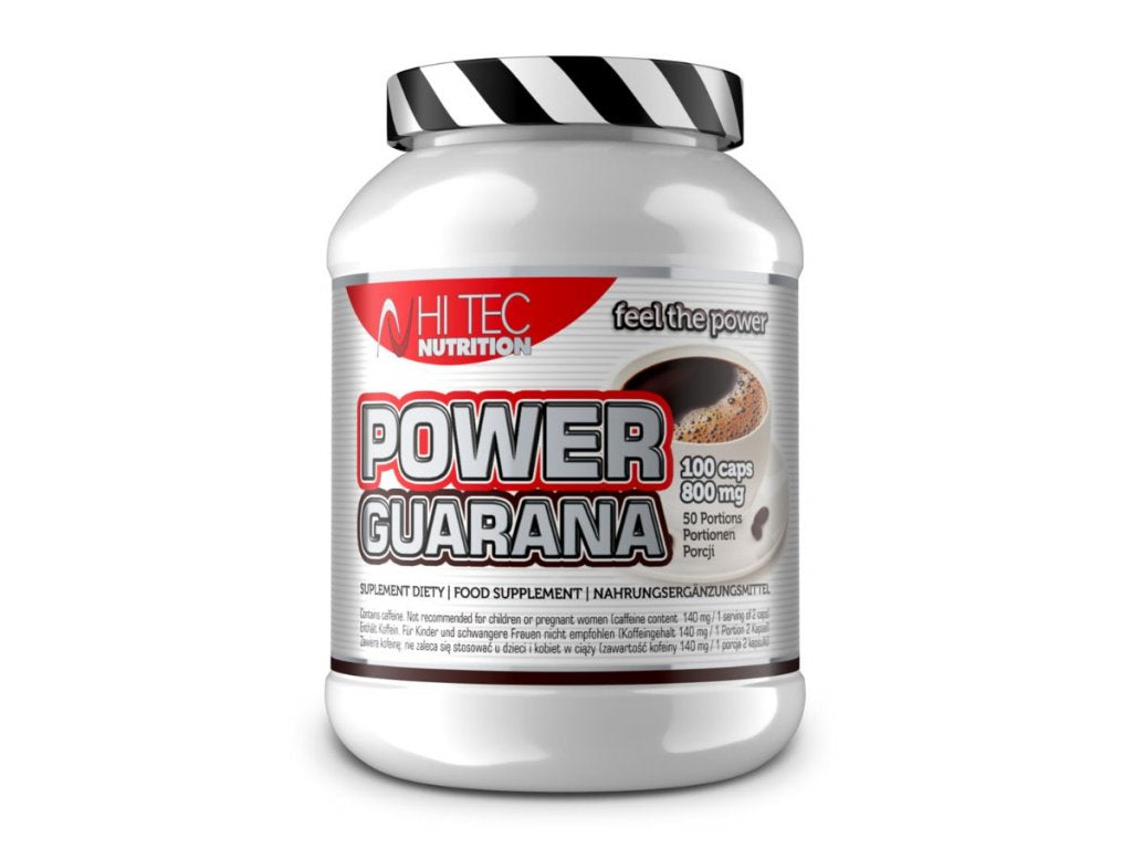 HiTec Nutrition Power Guarana 100 capsules