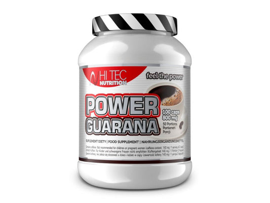 HiTec Nutrition Power Guarana 100 capsules