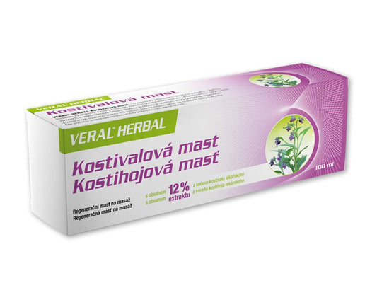 HBF Veral HERBAL Comfrey Ointment 100ml