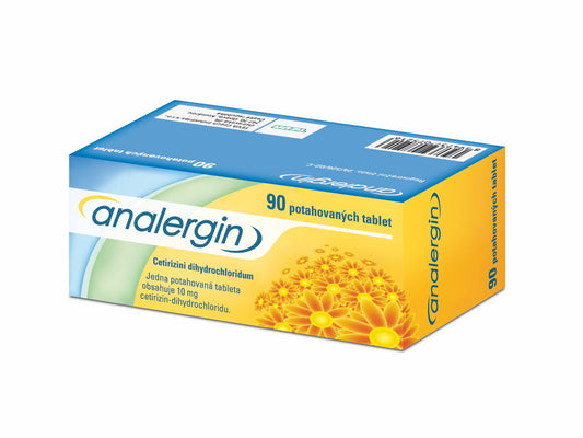 Analergin 10 mg 90 tablets allergic rhinitis treatment