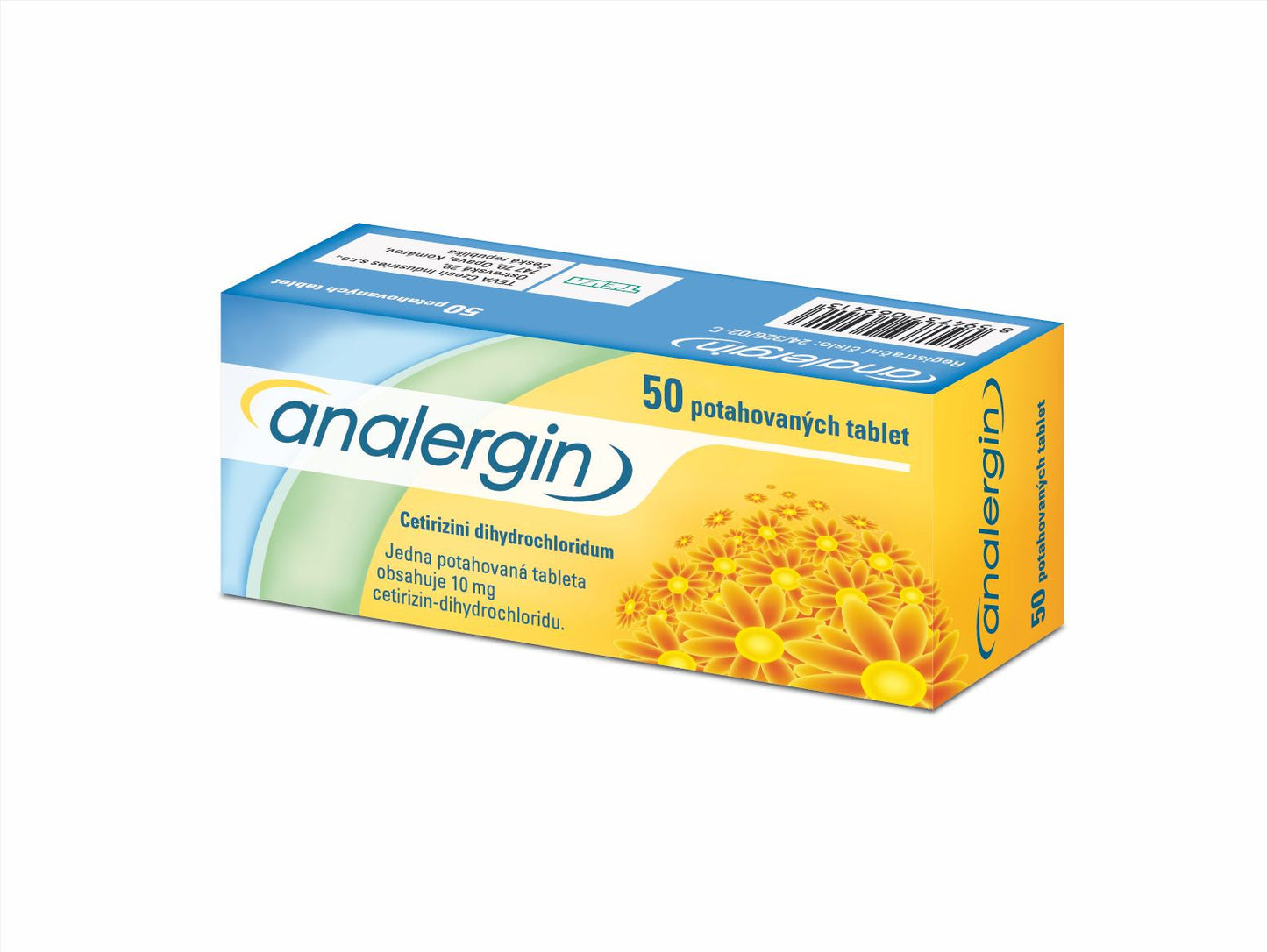 Analergin 10 mg 50 tablets allergic rhinitis treatment