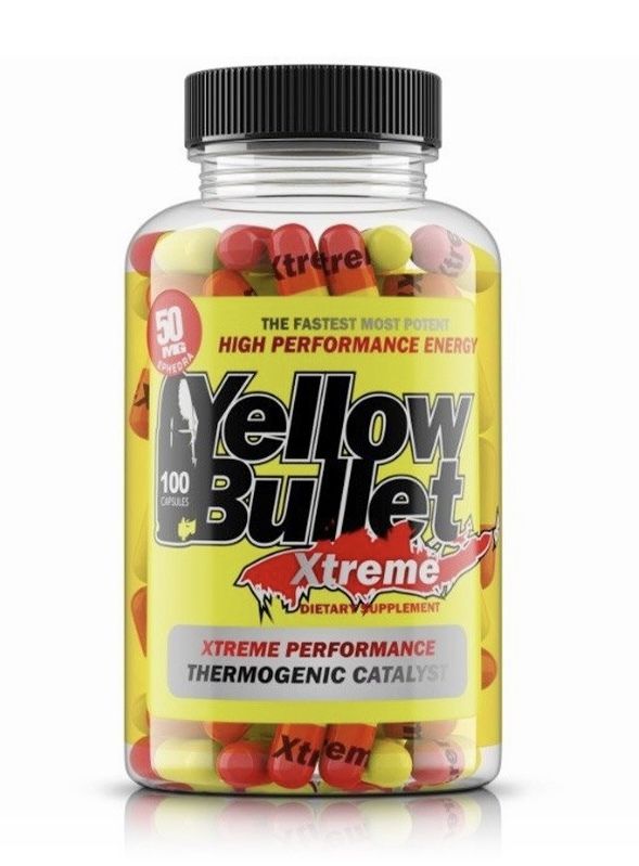 Hard Rock Yellow Bullet Xtreme 100 caps