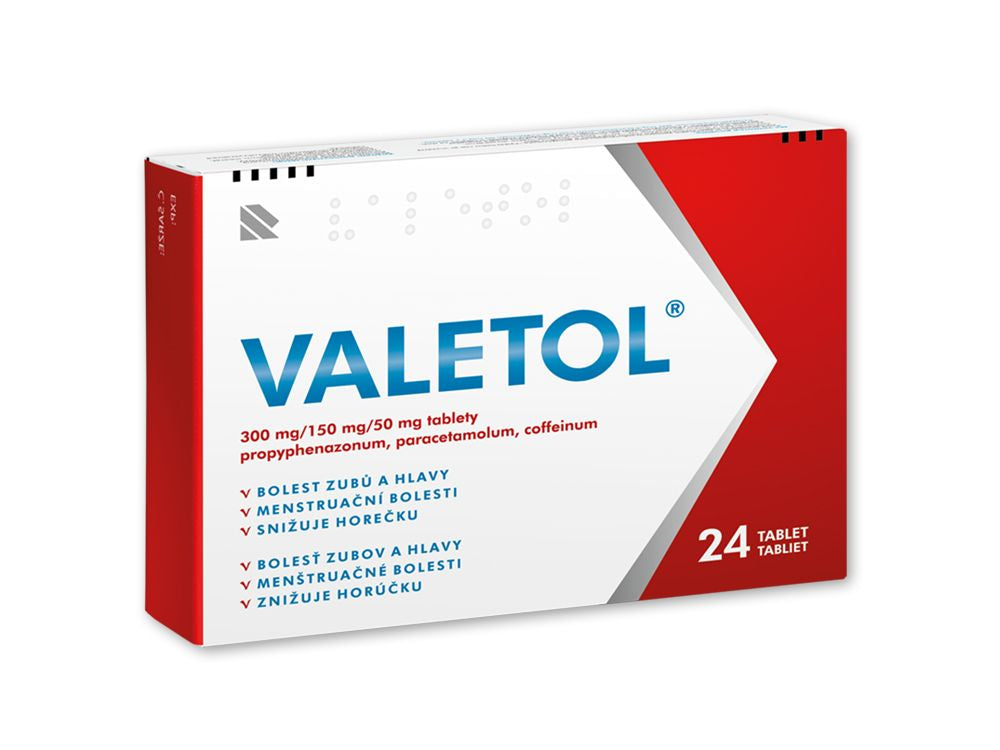 Valetol 24 tablets