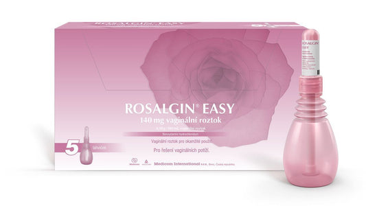 Rosalgin Easy 140 mg vaginal solution 5x140 ml