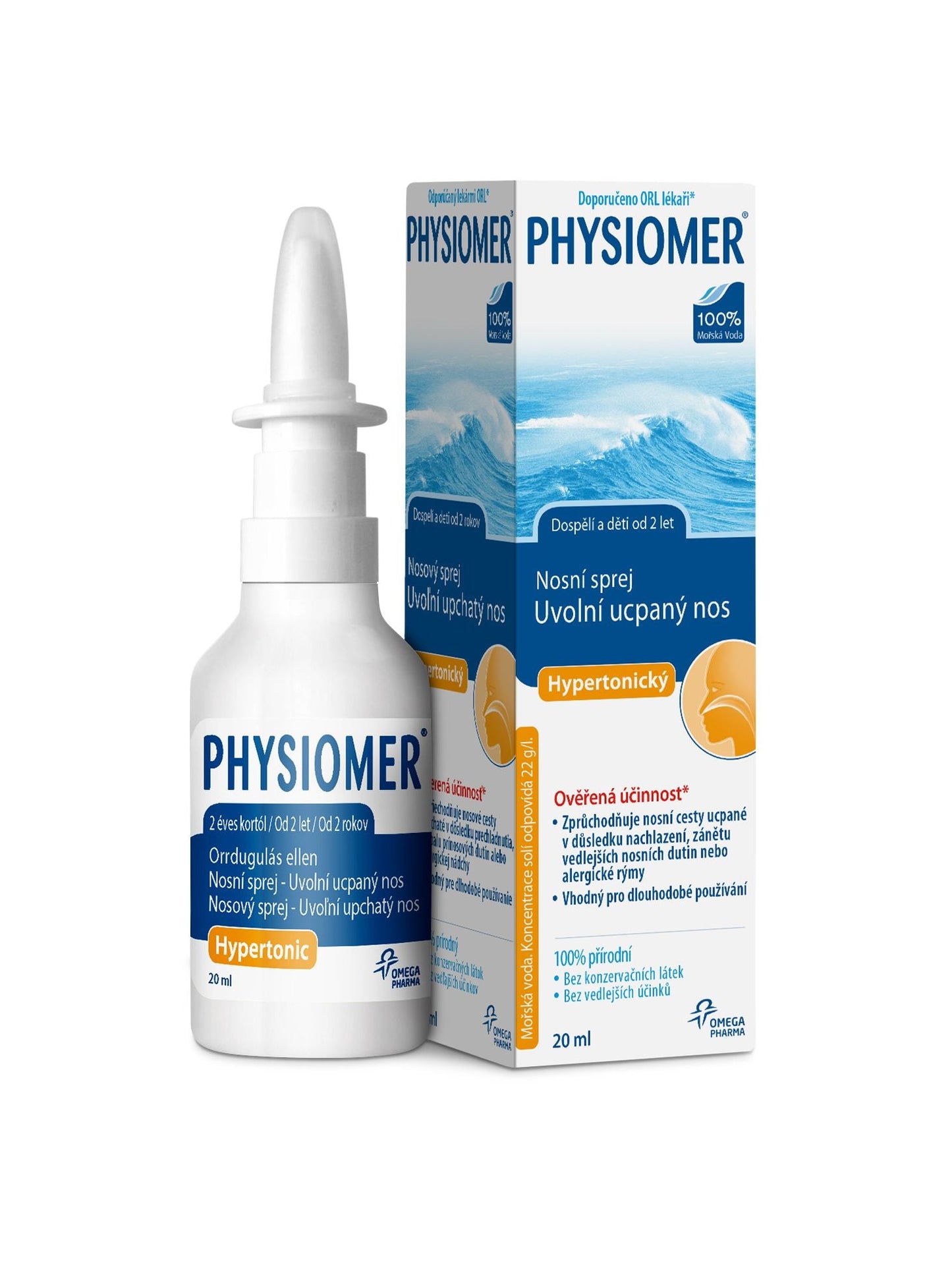 Physiomer Hypertonic Nasal Spray 20 ml