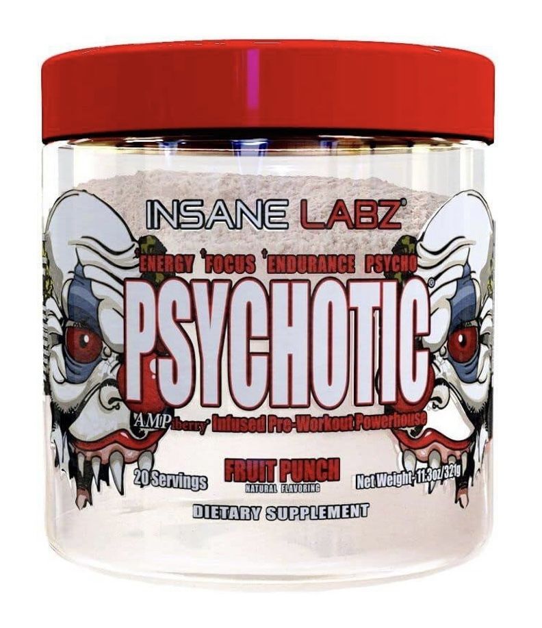 Psychotic Clear pre-workout 316g Lemon