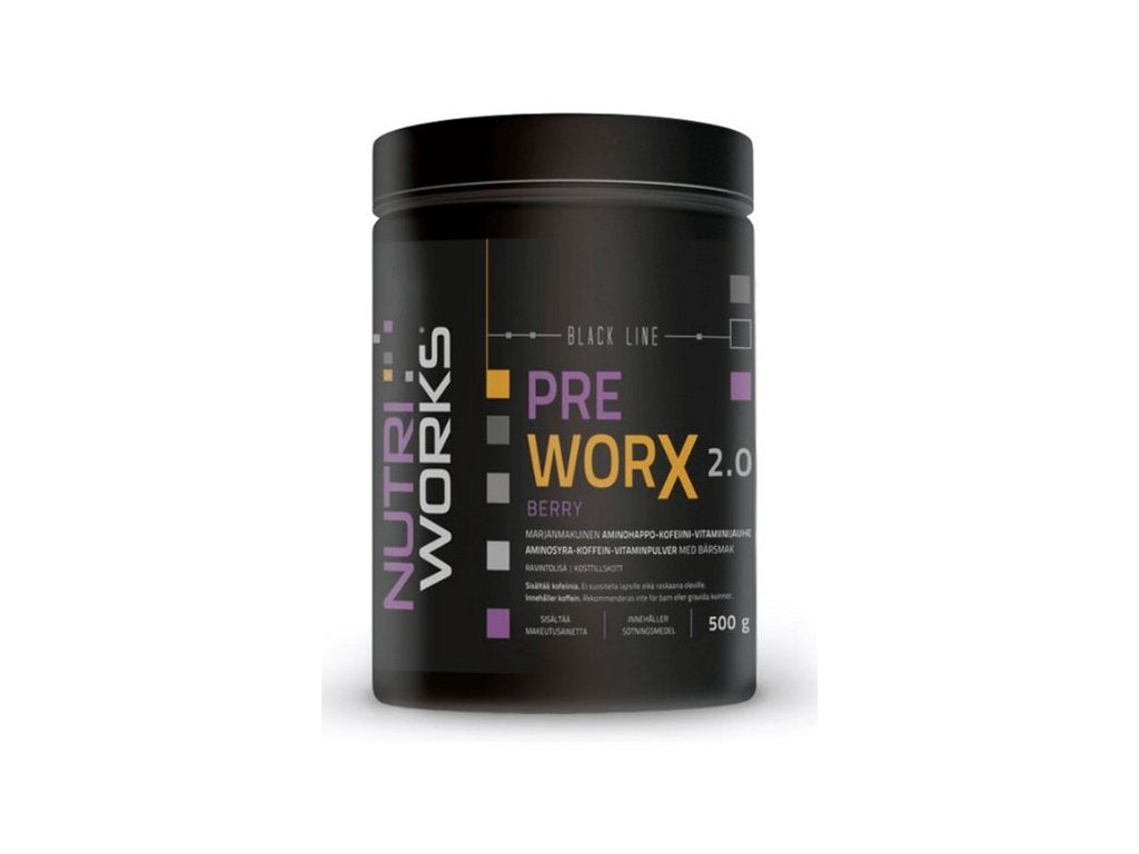 NUTRIWORKS Pre-Worx 2.0 - 500 g Berry Flavor