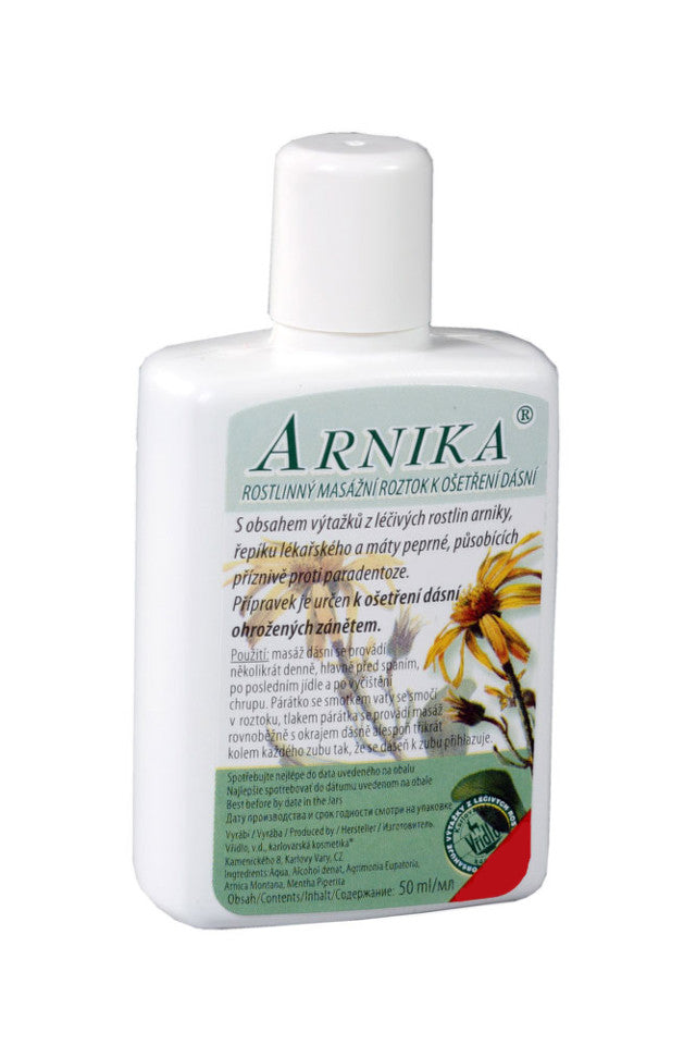 Arnica massage solution for gums 50 ml