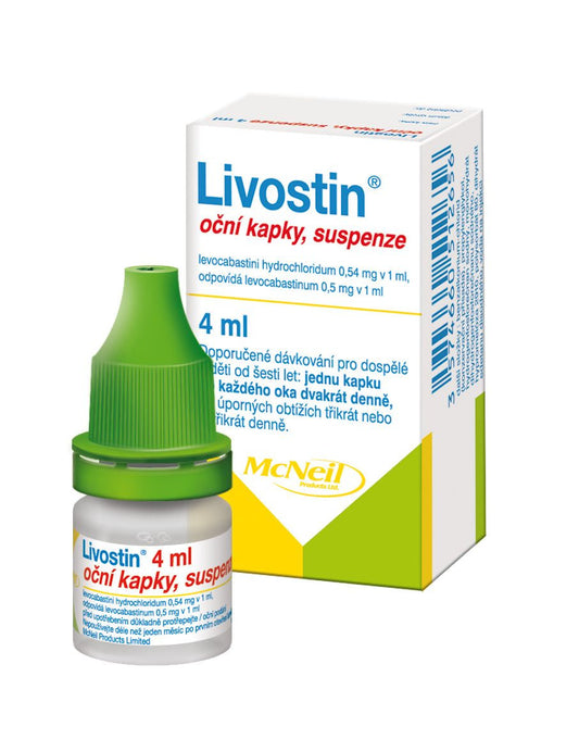 Livostine 4 ml eye drops