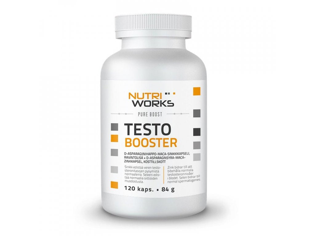 NUTRIWORKS Testo Booster 120 capsules