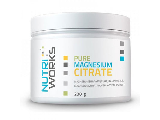 NUTRIWORKS Pure Magnesium Citrate 200g