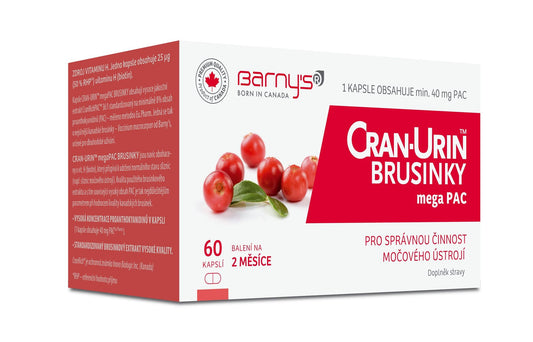 Barny's Cran-Urin megaPAC cranberry 60 capsules