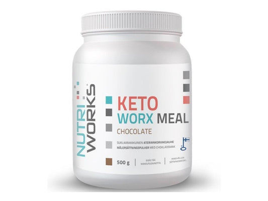 NUTRIWORKS KetoWorx Meal 500g chocolate