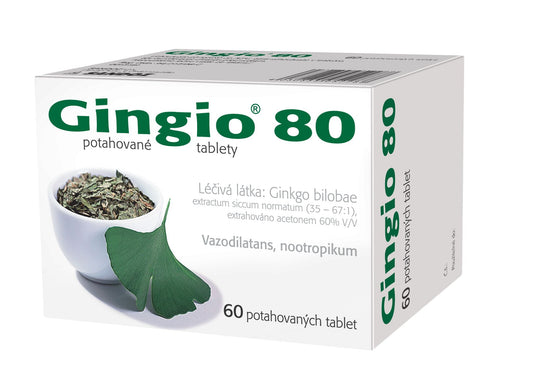 Gingio 80 60 film-coated tablets