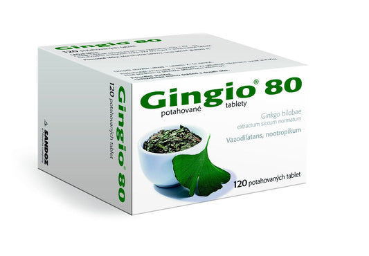 Gingio 80 - 120 film-coated tablets