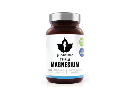 Puhdistamo Triple Magnesium 120 capsules