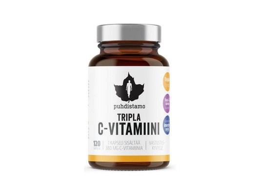 Puhdistamo Triple Vitamin C 120 capsules