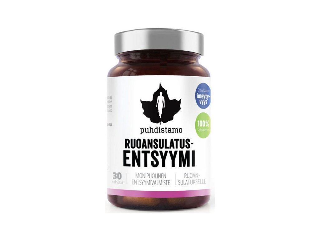 Puhdistamo Digestive Enzymes 30 capsules (Digestive enzymes)