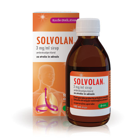 SOLVOLAN 3 mg syrup 100 ml