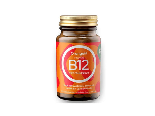 Orangefit Vitamin B12 with Folic Acid 90 lozenges