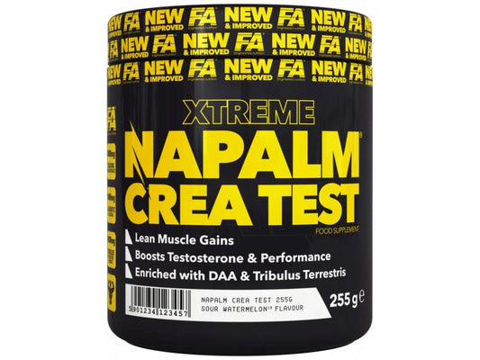 Fitness Authority Napalm Crea Test 255g Lemon-Mango Flavor