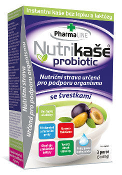 Probiotic Porridge with plums 180g (3x60g)