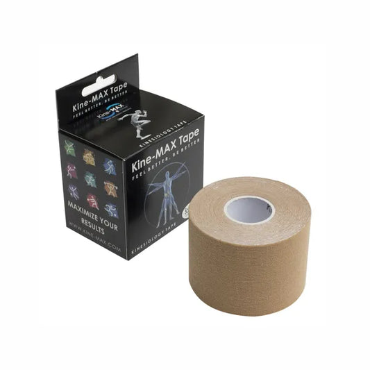 KineMAX Classic 5 cm x 5 m kinesiological tape 1 pc Beige