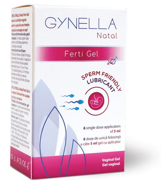 GYNELLA Natal Ferti Gel disposable applicators 6 x 5ml