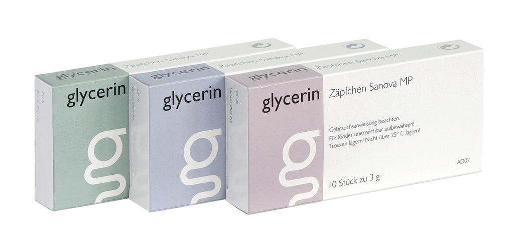 Sanova Glycerin suppositories MP