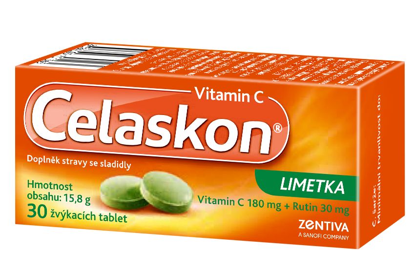 Celaskon lime 30 chewable tablets