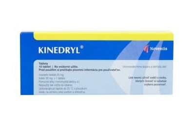 Kinedryl 2 packs x 10 tablets