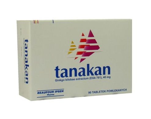 Tanakan 40 mg 90 film-coated tablets