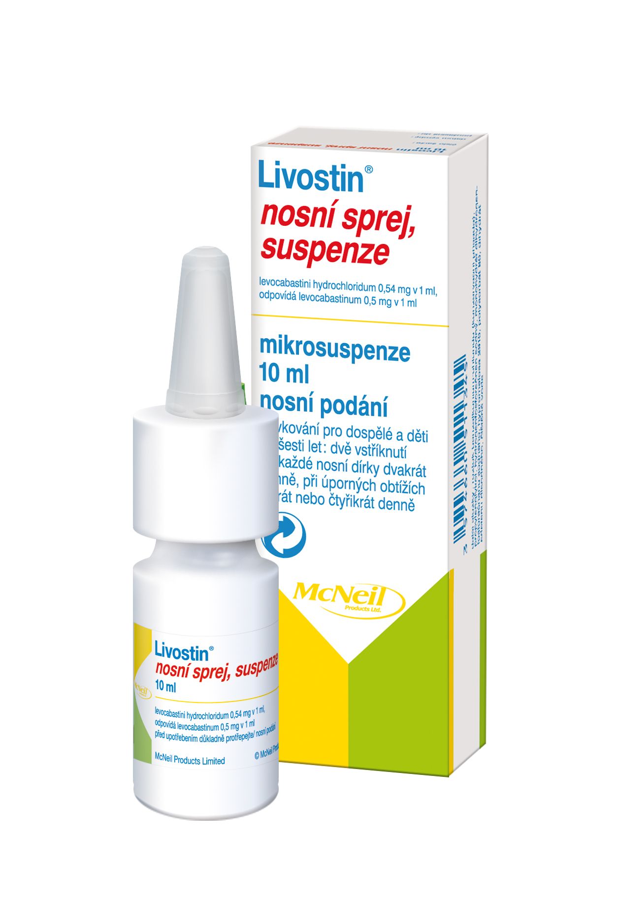 Livostin nasal spray 10 ml