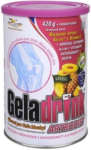 Geladrink Artrodiet pineapple drink 420 g