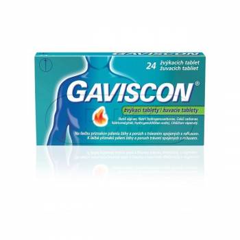 Gaviscon 24 chewable tablets