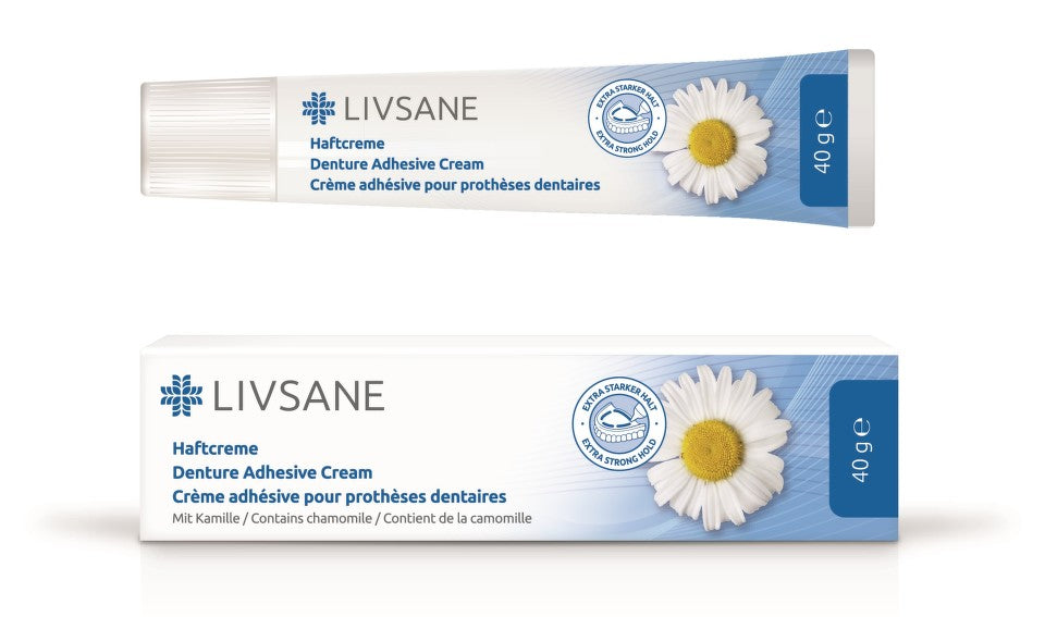 LIVSANE denture adhesive cream 40g