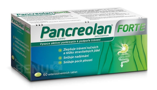 Pancreolan Forte 6000U 60 tablets