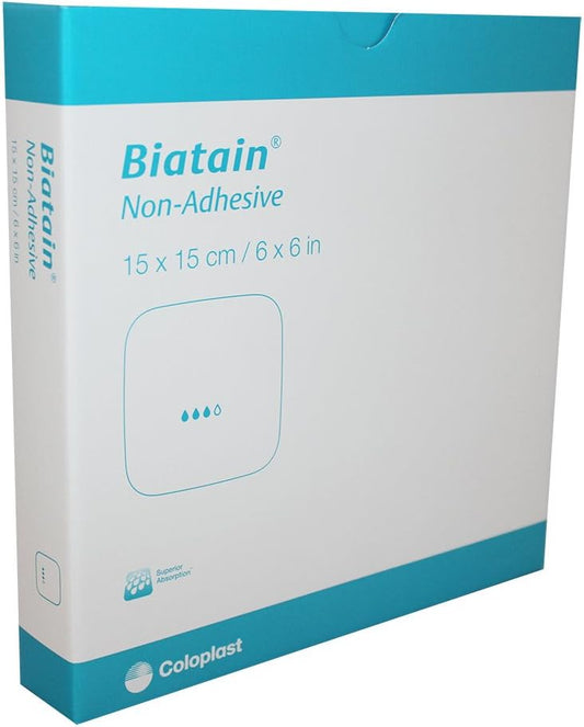 Coloplast Biatain Non-Adhesive 15cm x 15cm