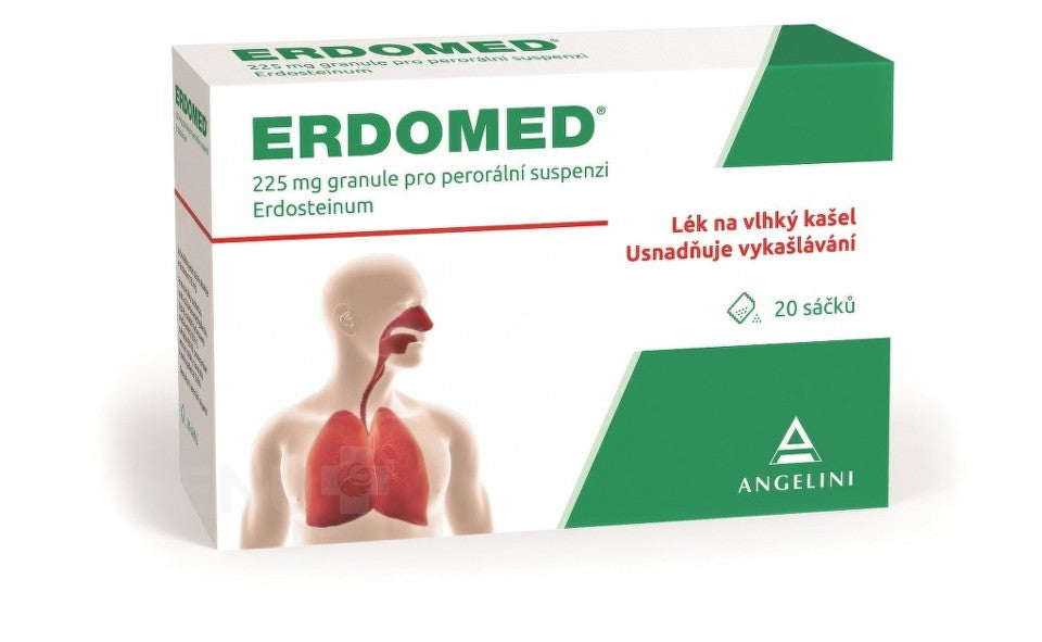 Angelini Erdomed 225 mg 20 bags