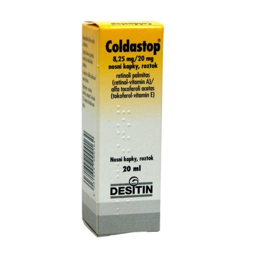 COLDASTOP 8.25mg nasal drops 20 ml