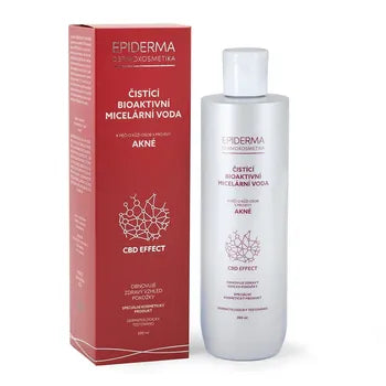 Epiderma Bioactive CBD micellar water for acne treatment 300 ml